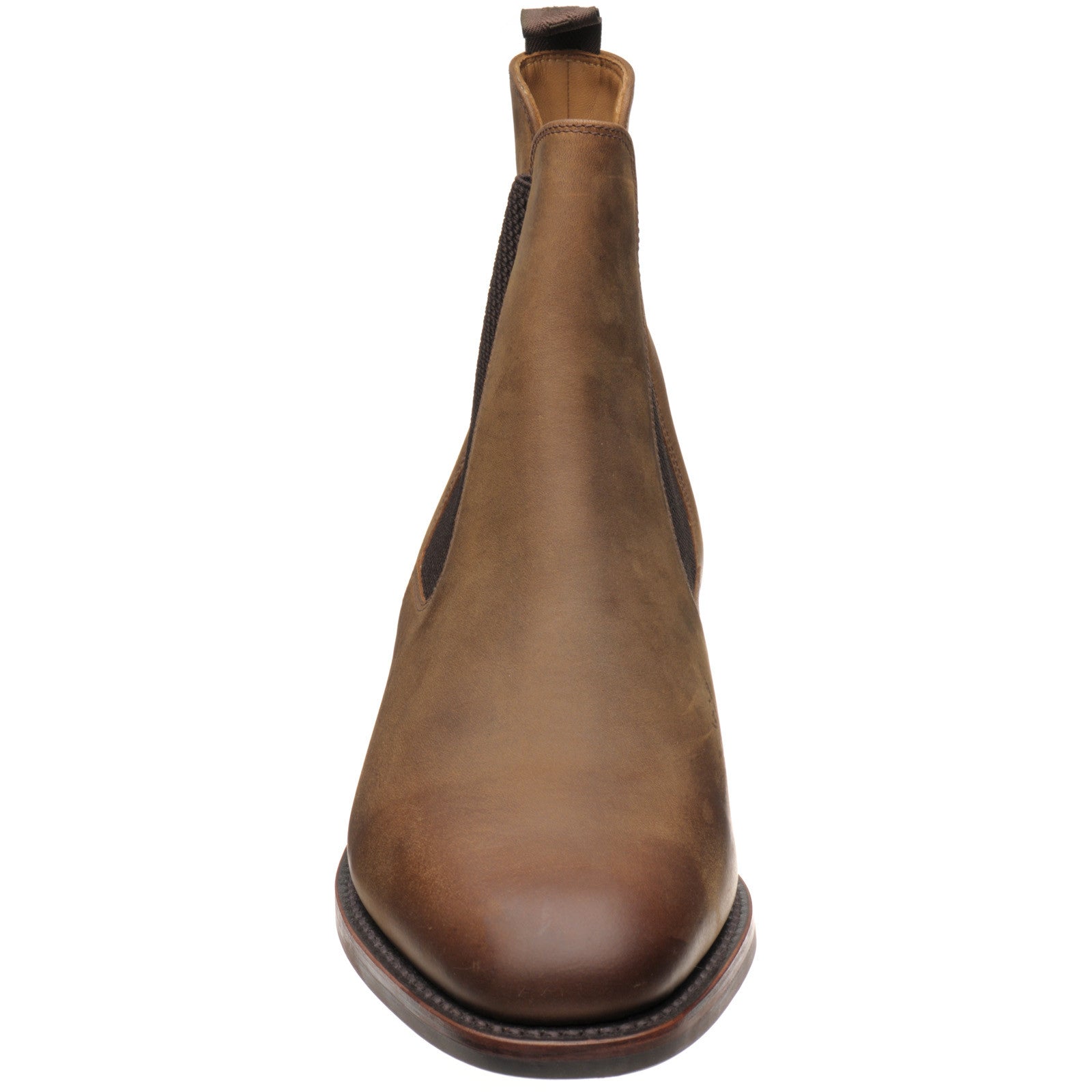 Product image for Loake Hickstead Rubber mens rubber-soled boots in brown nubuck (second)