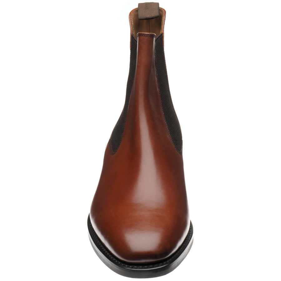 Product image for Loake Hickstead Rubber mens rubber-soled boots in chestnut calf (second)