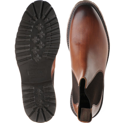 Product image for Loake Hickstead Rubber mens rubber-soled boots in chestnut calf (second)