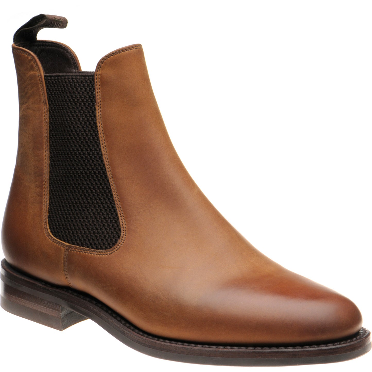 Product image for Loake Hickstead Rubber mens rubber-soled boots in tan calf (second)
