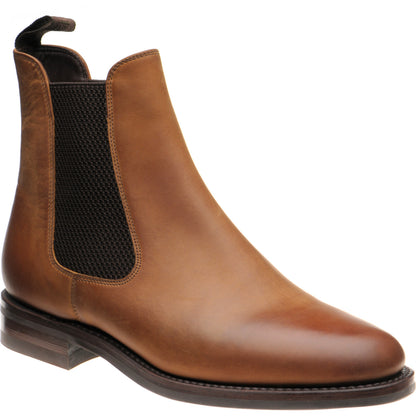 Product image for Loake Hickstead Rubber mens rubber-soled boots in tan calf (second)
