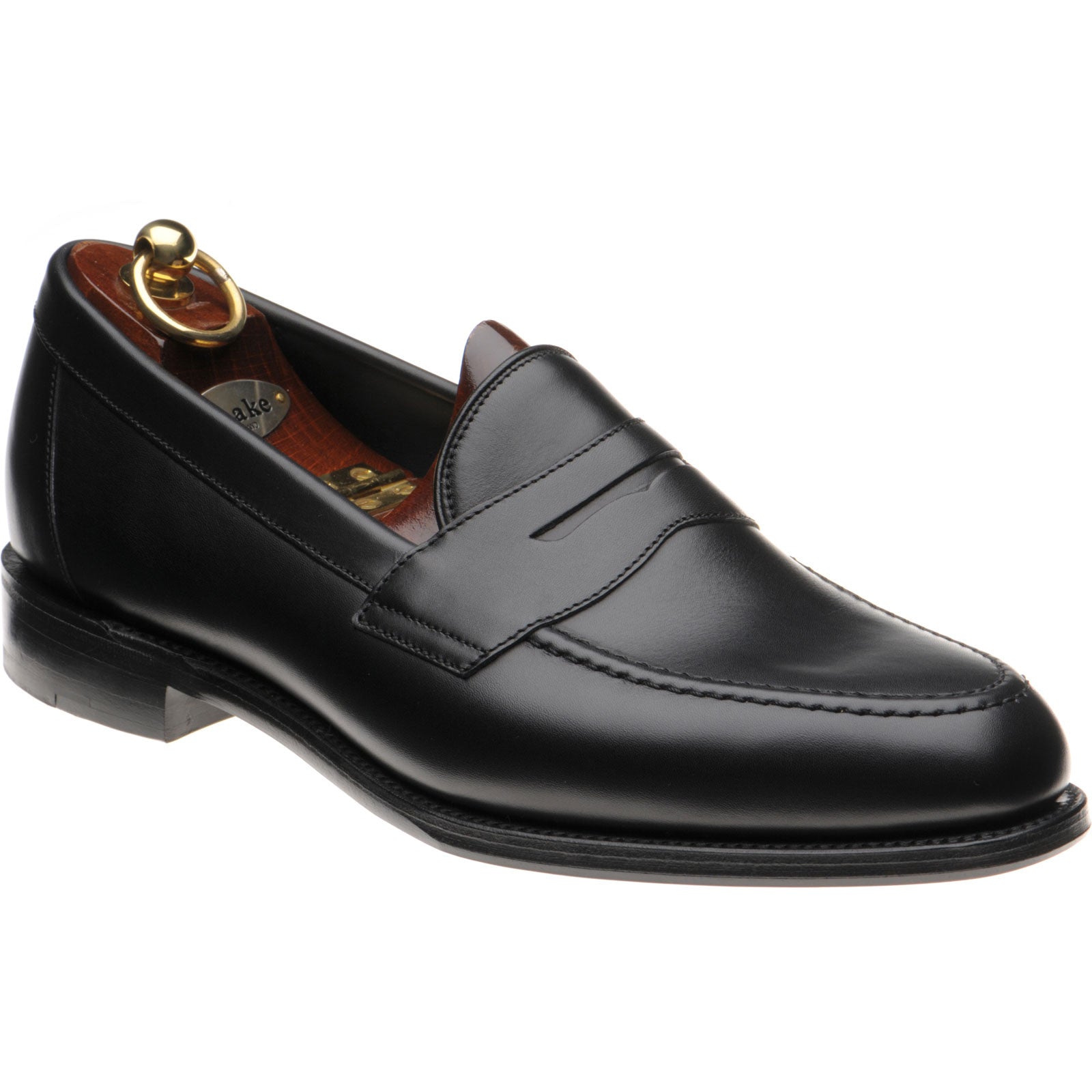 Product image for Loake Hornbeam in carbon black calf