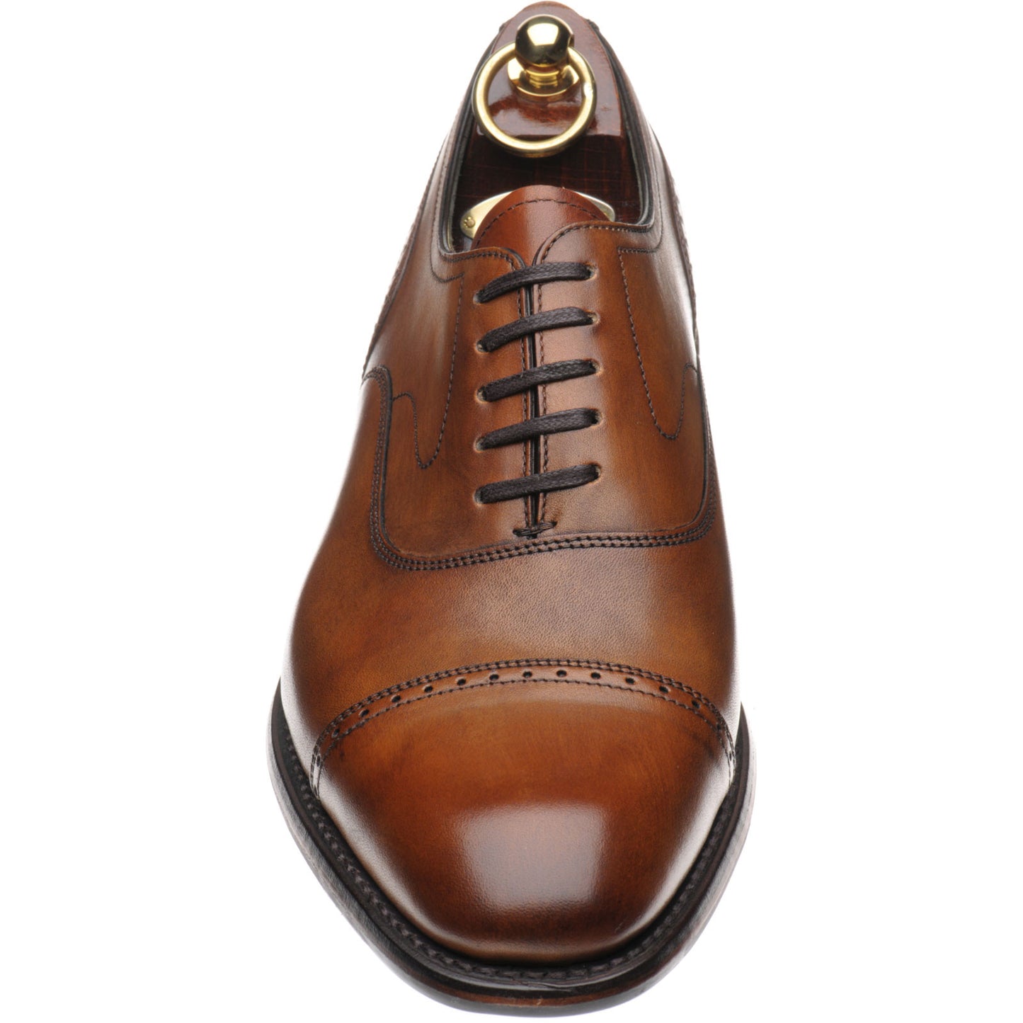 Product image for Loake Hughes in chestnut brushpainted calf