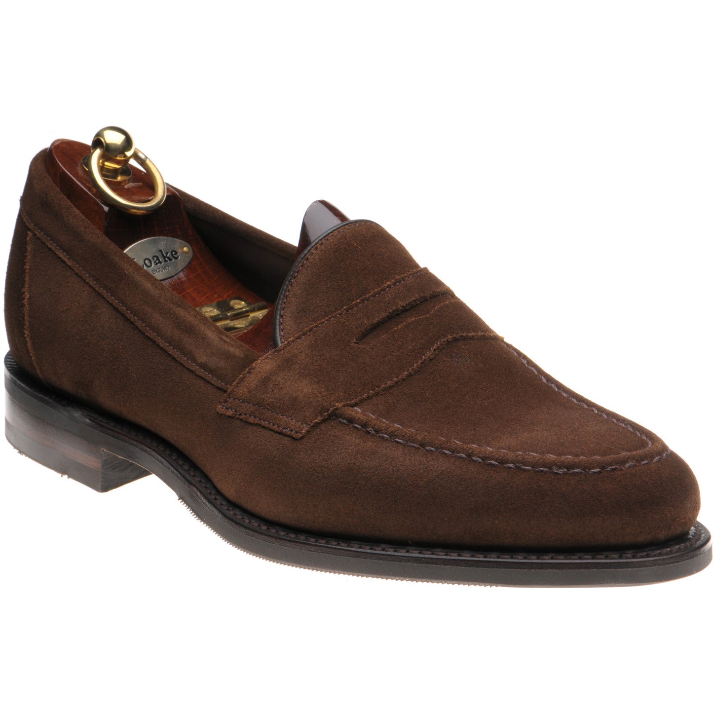 Product image for Loake Imperial Rubber in brown suede
