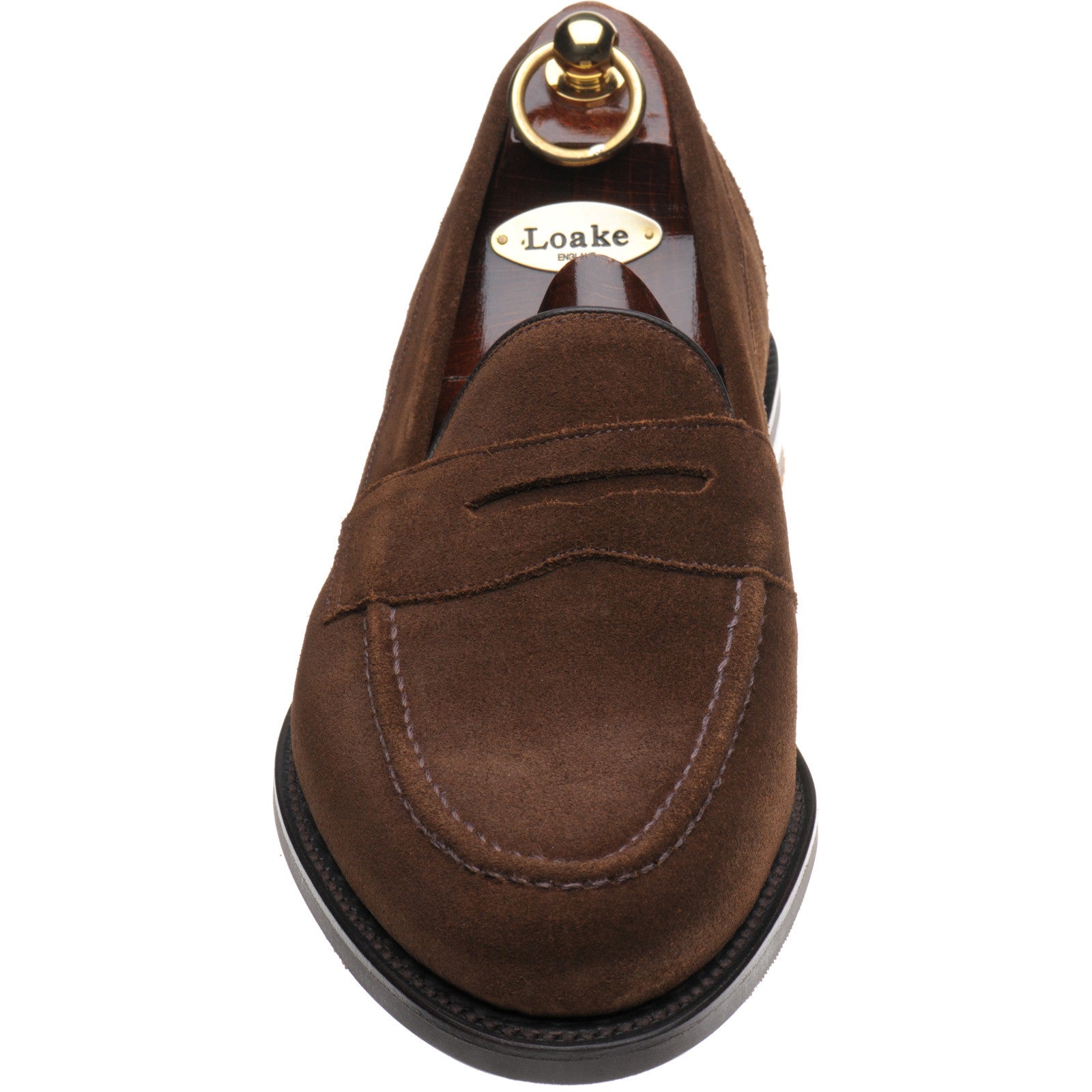 Product image for Loake Imperial Rubber in brown suede