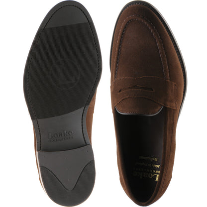Product image for Loake Imperial Rubber in brown suede