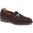 Dark Brown Suede