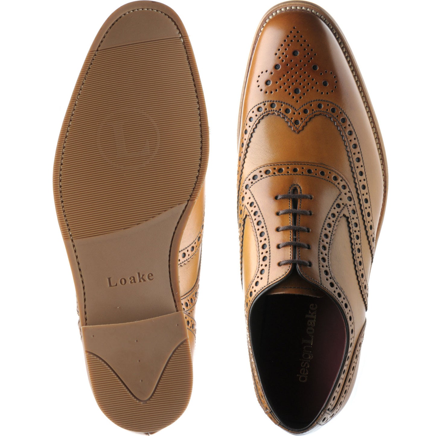 Product image for Loake Kerridge in tan calf