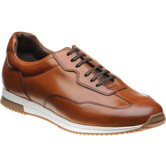Product image for Loake Linford mens rubber-soled in chestnut calf (second)
