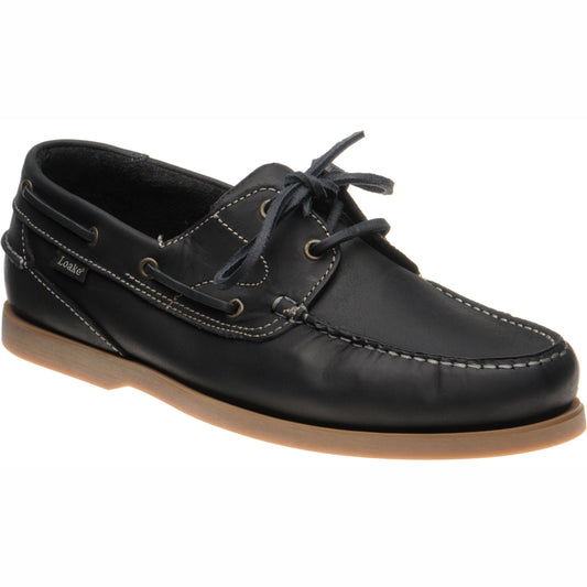 Product image for Loake Lymington in navy nubuck