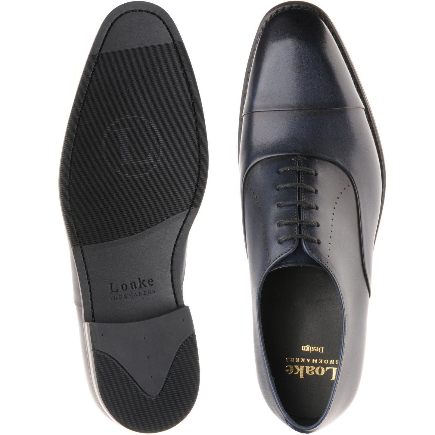 Product image for Loake Phoenix in navy calf