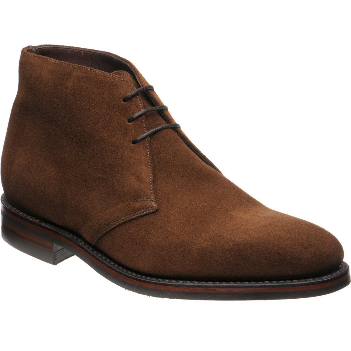Pimlico rubber soled Chukka boots suede
