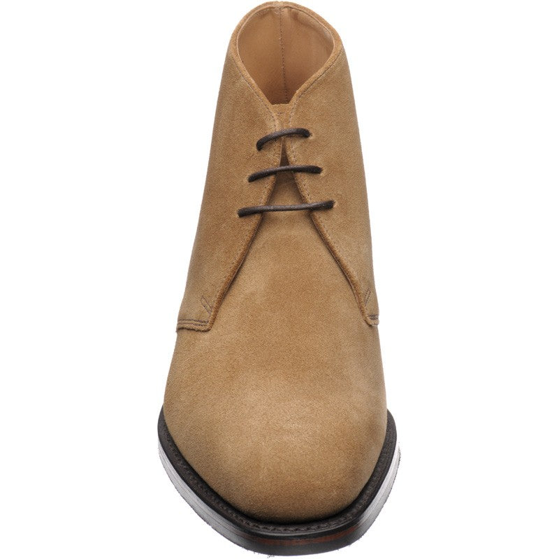 Product image for Loake Pimlico mens rubber-soled Chukka boots in flint suede