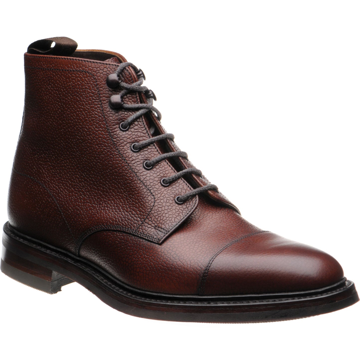 Product image for Loake Roehampton in oxblood calf grain
