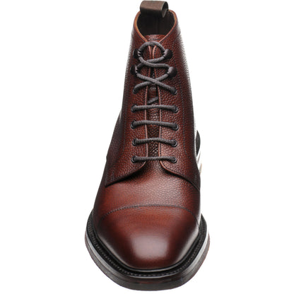 Product image for Loake Roehampton in oxblood calf grain