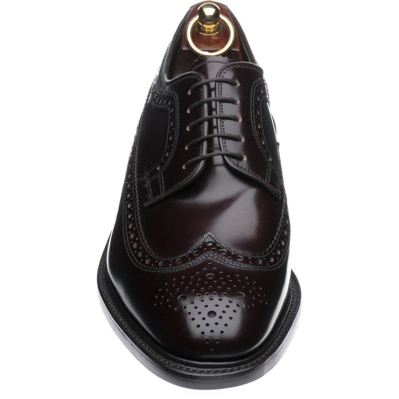 Product image for Loake Royal in burgundy polished