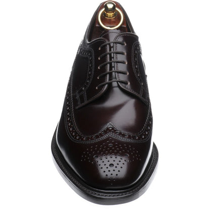 Product image for Loake Royal in burgundy polished