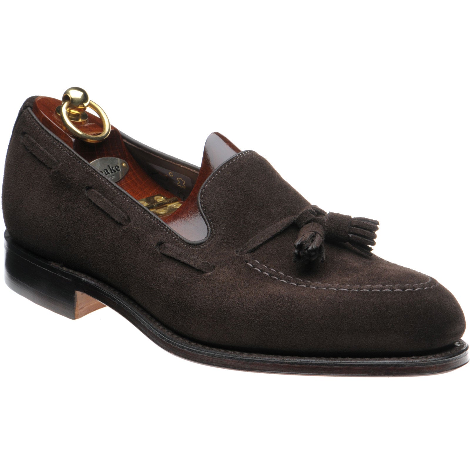 Product image for Loake Russell in choc brown suede