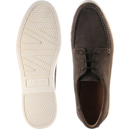 Product image for Loake Sardinia in anthracite grey suede