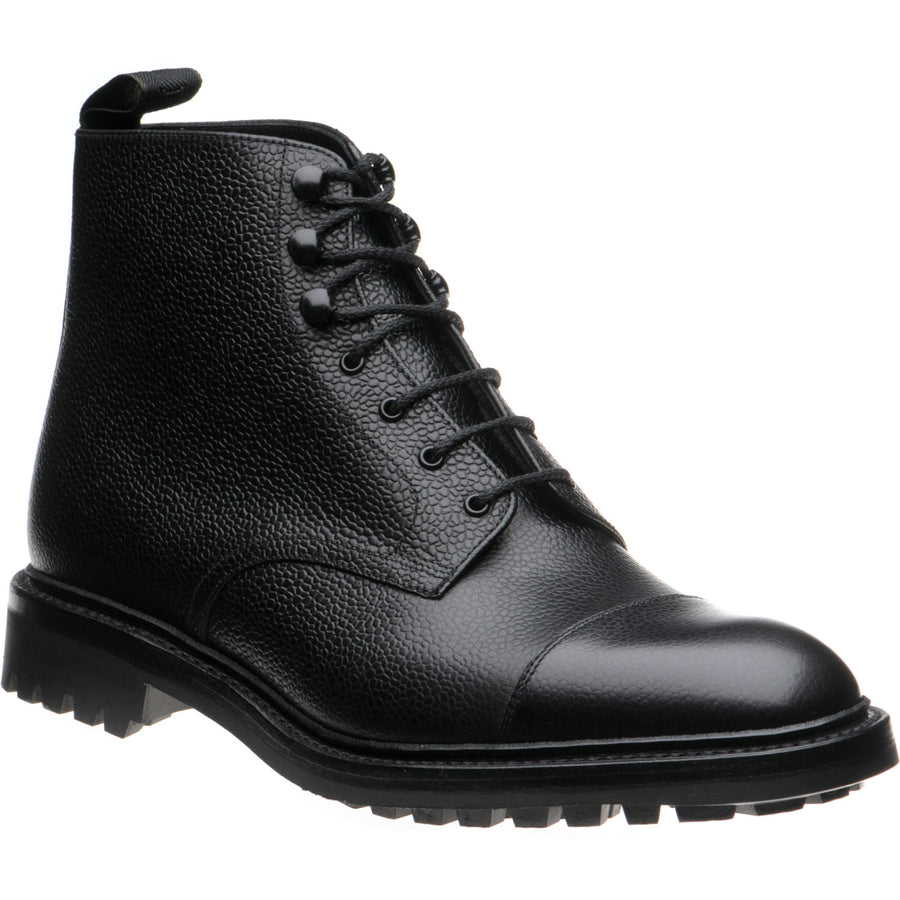 Product image for Loake Sedbergh in black grain calf