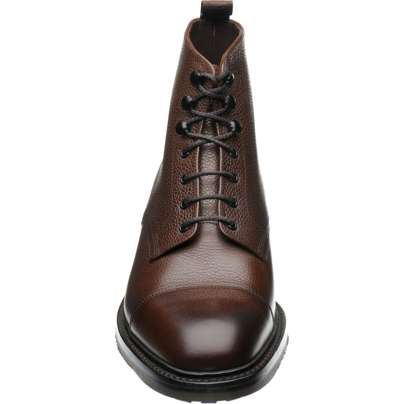Product image for Loake Sedbergh in dark brown grain calf