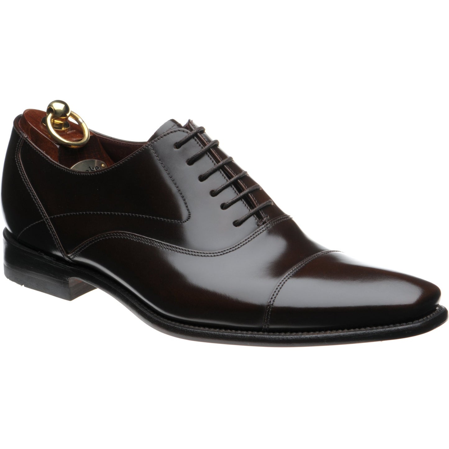 Product image for Loake Sharp in dark brown polished