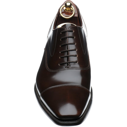 Product image for Loake Sharp in dark brown polished