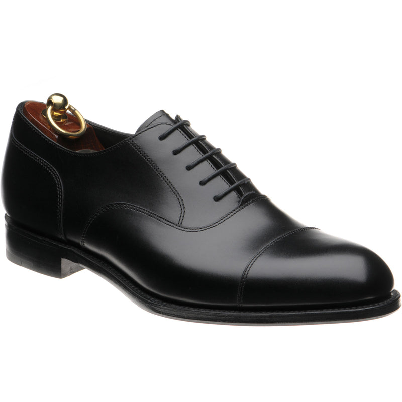Product image for Loake Stonegate mens Oxfords in carbon black calf (second)