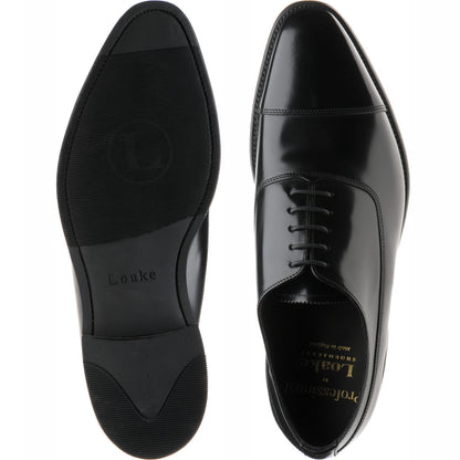 Product image for Loake Truman in black polished