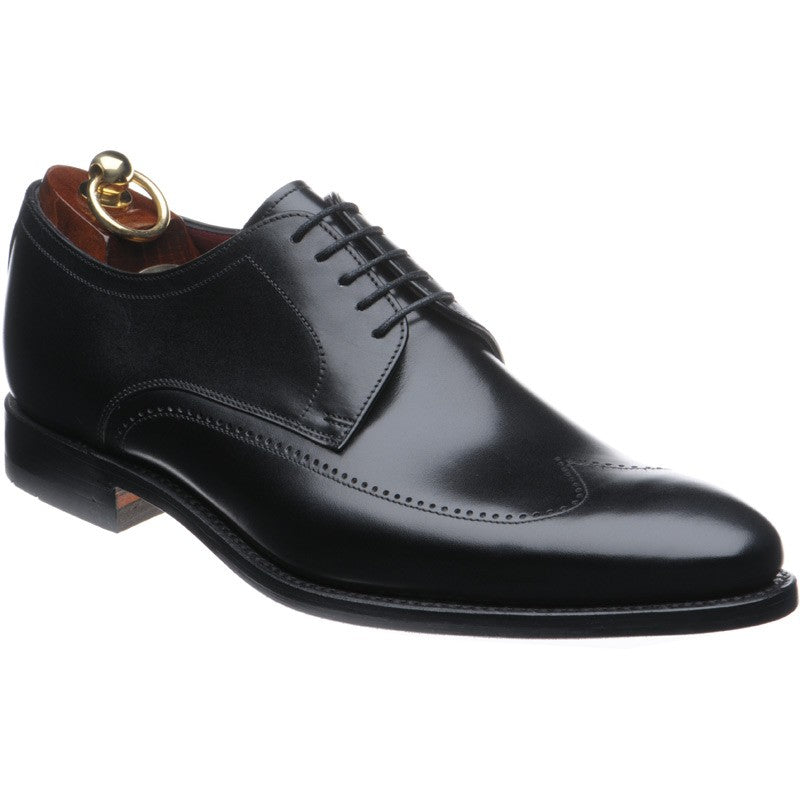 Product image for Loake Victor mens brogues in black calf (second)