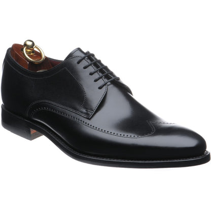 Product image for Loake Victor mens brogues in black calf (second)