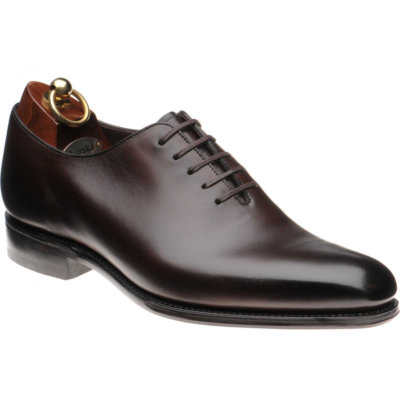 Product image for Loake Wholebury in dark brown calf