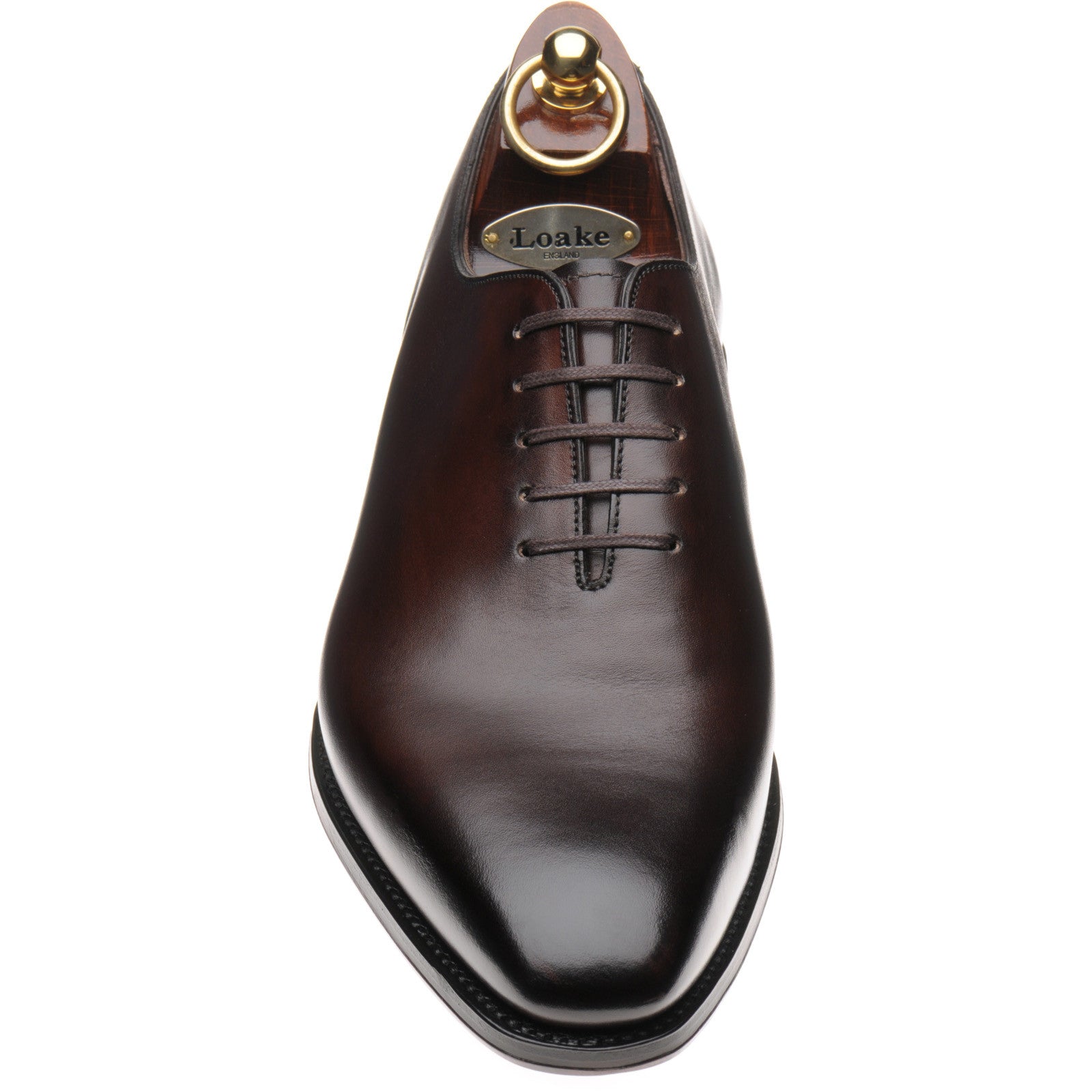 Product image for Loake Wholebury in dark brown calf
