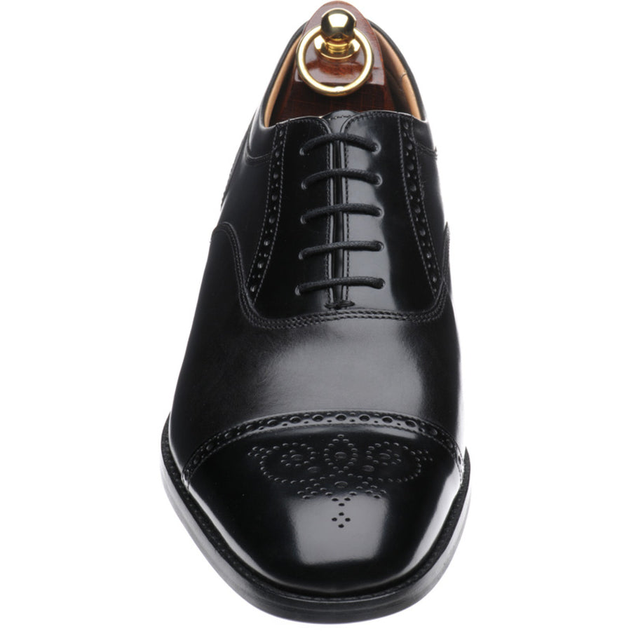 Product image for Loake Woodstock in black calf and polished