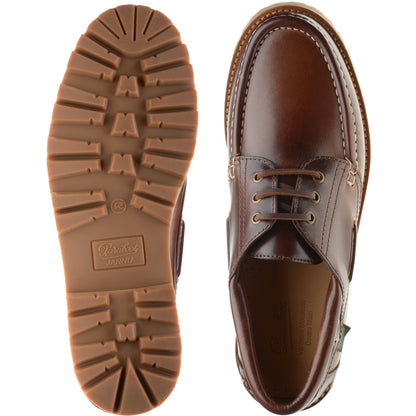 Product image for Paraboot Briac mens rubber-soled Derby shoes in lisse america