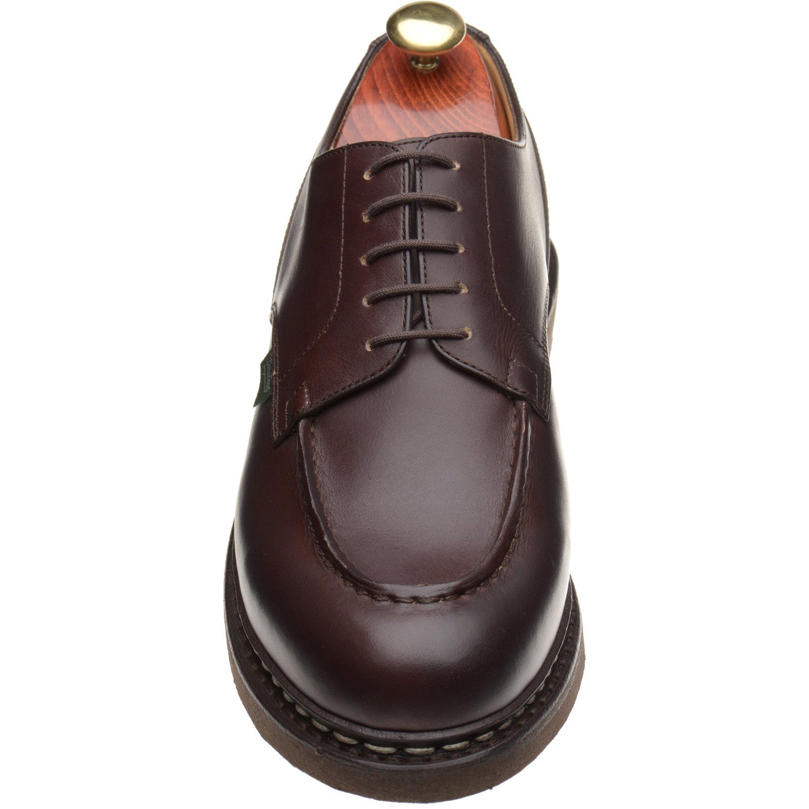 Paraboot Chambord mens rubber-soled in lisse cafe brown – Herring Paraboot Chambord mens rubber-soled in lisse cafe brown – Herring