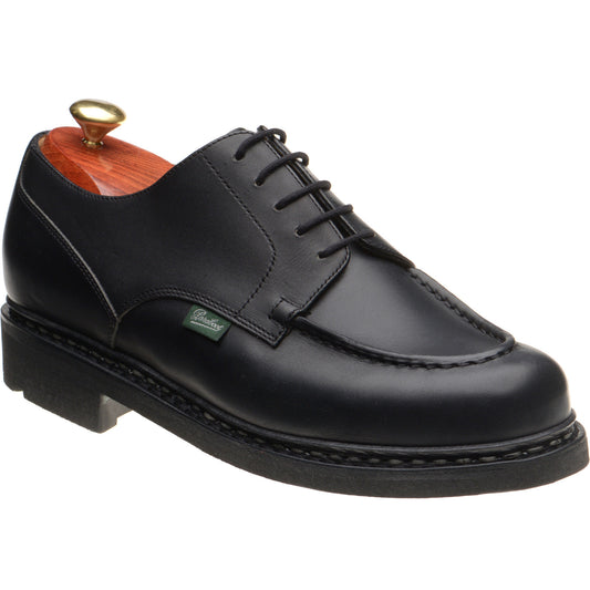 Product image for Paraboot Chambord mens rubber-soled in lisse noir black