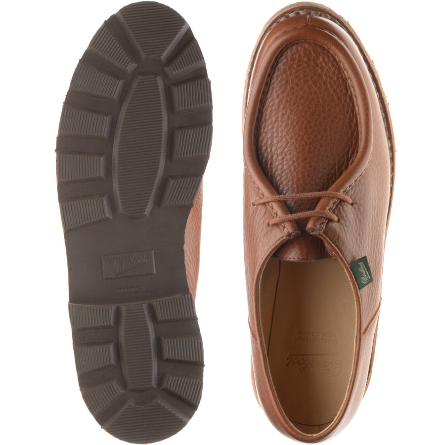 Product image for Paraboot Michael mens rubber-soled Derby shoes in foulonne fauve