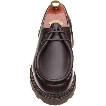 Product image for Paraboot Michael mens rubber-soled Derby shoes in lisse cafe