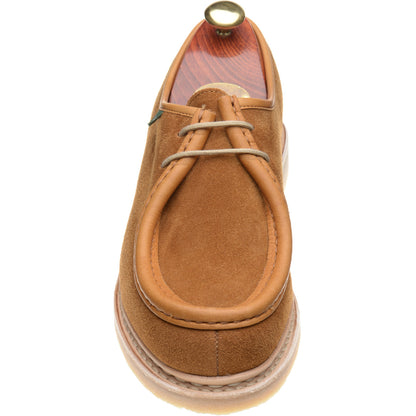 Product image for Paraboot Micka mens Derby shoes in velours whisky