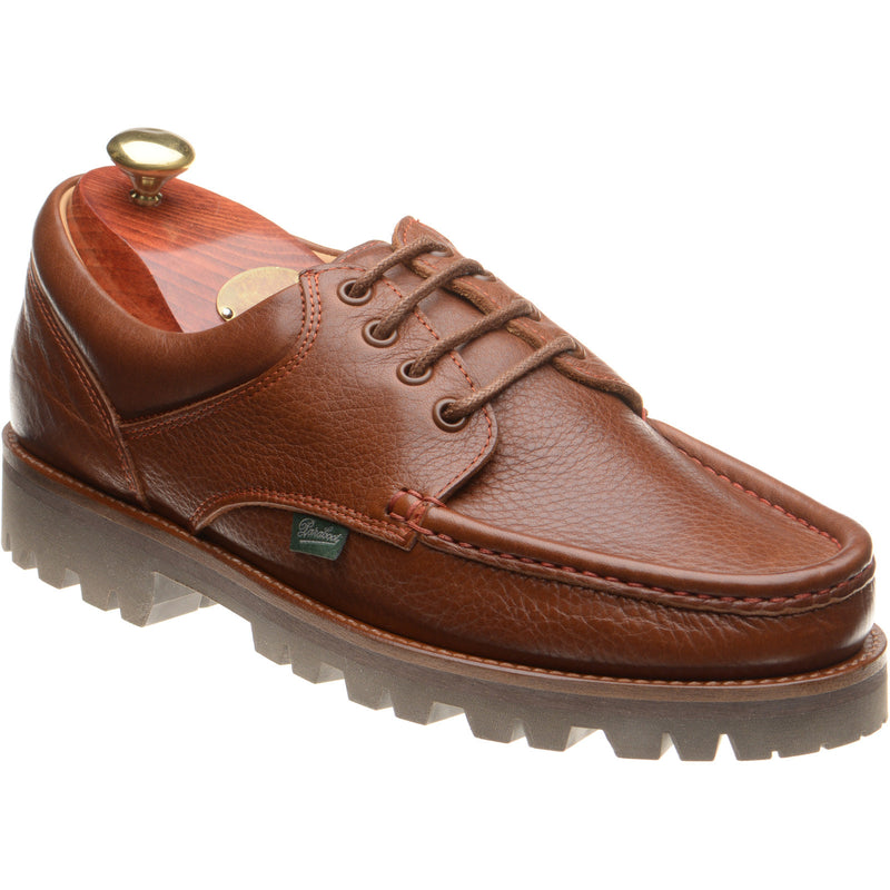 Product image for Paraboot Thiers mens rubber-soled Derby shoes in foul fauve