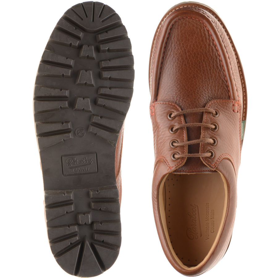 Product image for Paraboot Thiers mens rubber-soled Derby shoes in foul fauve