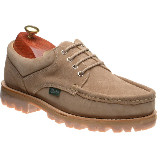 Product image for Paraboot Thiers mens rubber-soled Derby shoes in velours muscade
