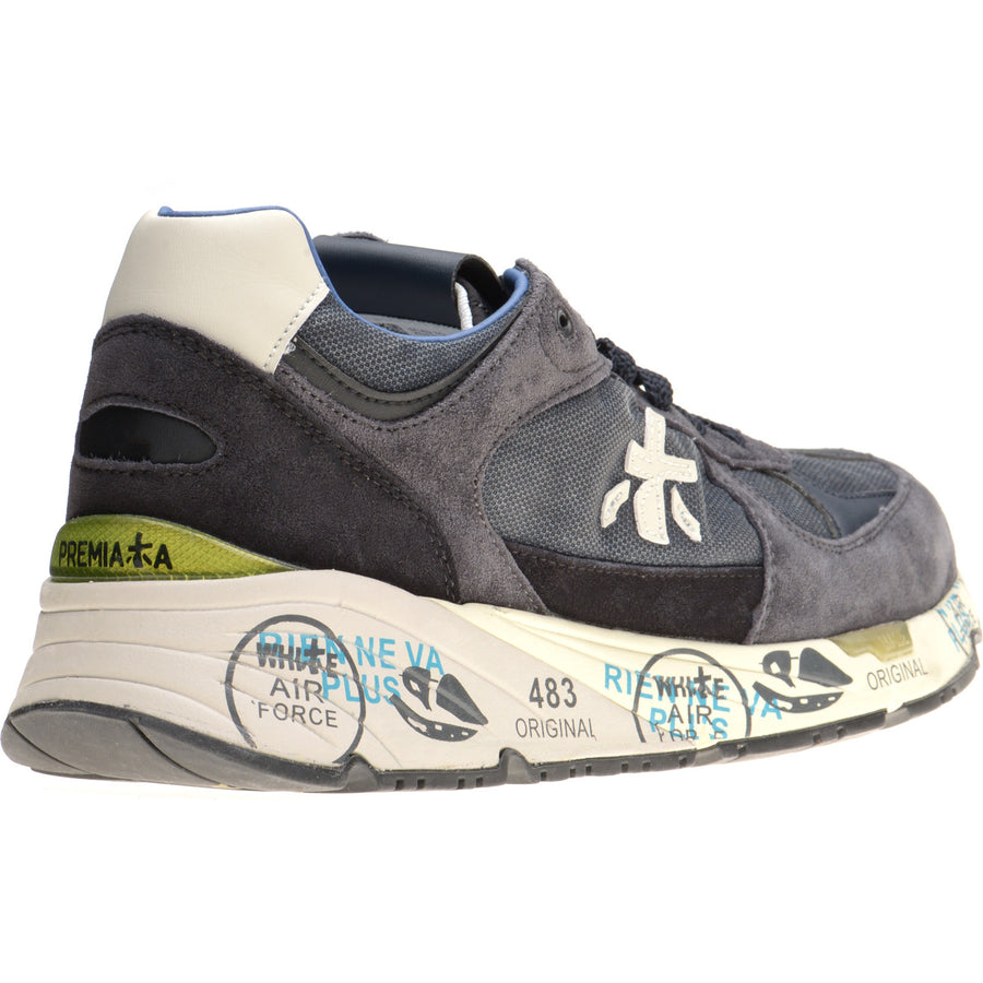 Product image for Premiata Mase mens rubber-soled trainers in navy (second)