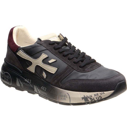Product image for Premiata Mick mens rubber-soled trainers in navy
