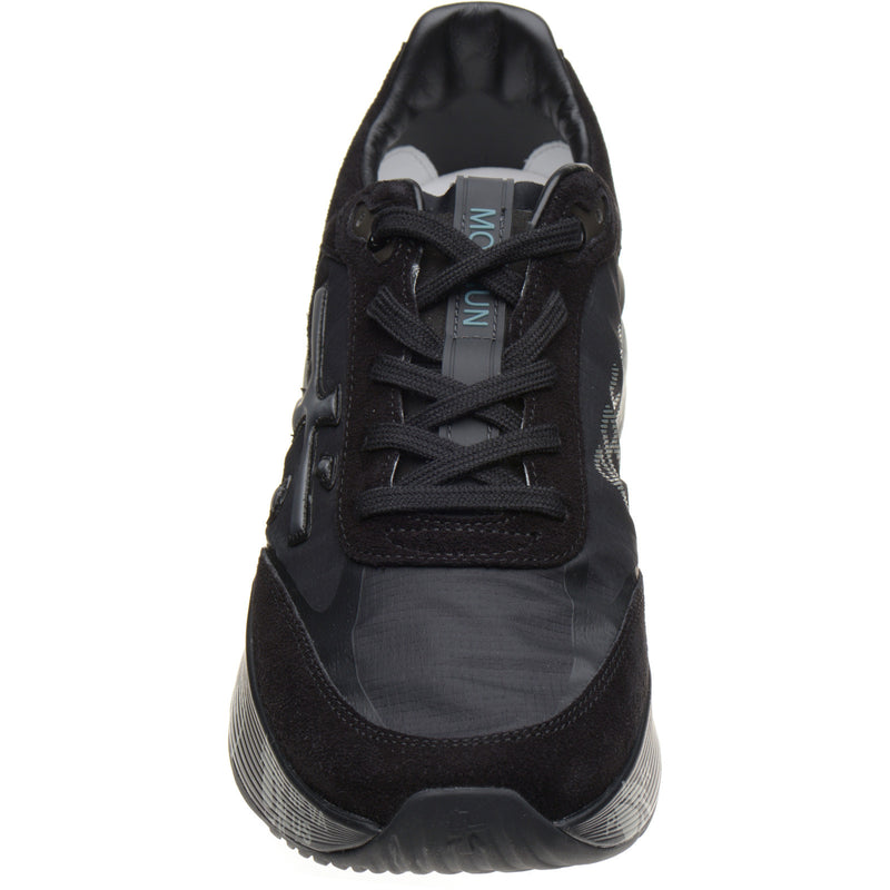 Product image for Premiata Moerun mens rubber-soled trainers in black