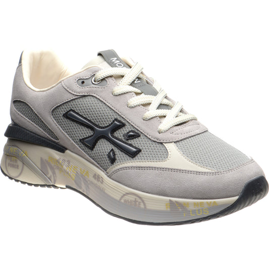 Product image for Premiata Moerun mens rubber-soled trainers in grey