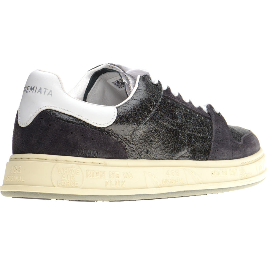 Product image for Premiata Quinn mens rubber-soled trainers in black