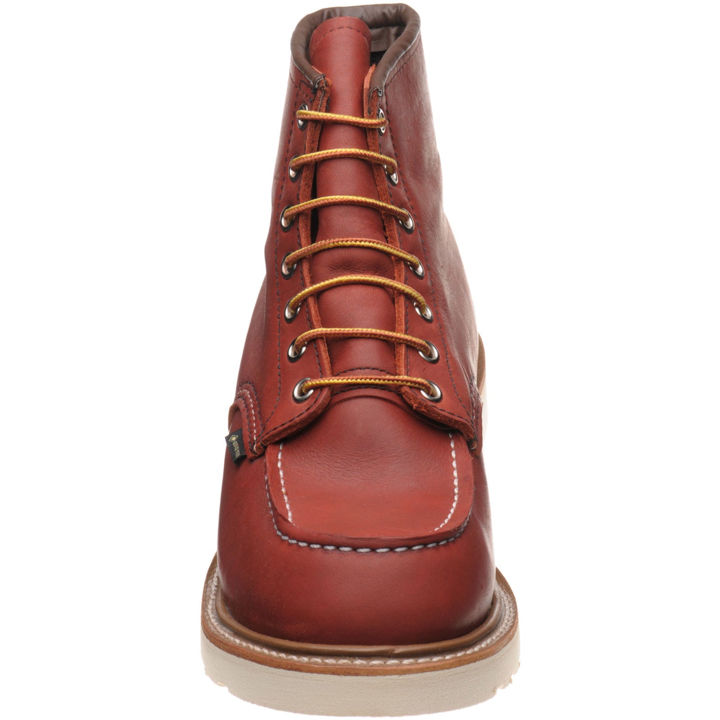 Product image for Red Wing 6-Inch Classic Moc mens rubber-soled boots in russet taos (irish setter)