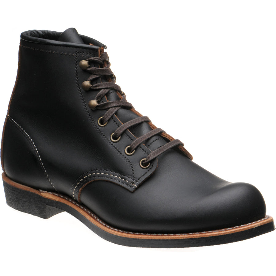 Product image for Red Wing Blacksmith mens rubber-soled boots in black prairie leather (second)